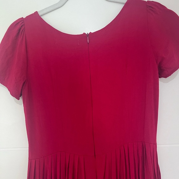 Red (Crimson color) Christy Dawn Scarlett Dress - Picture 4 of 5